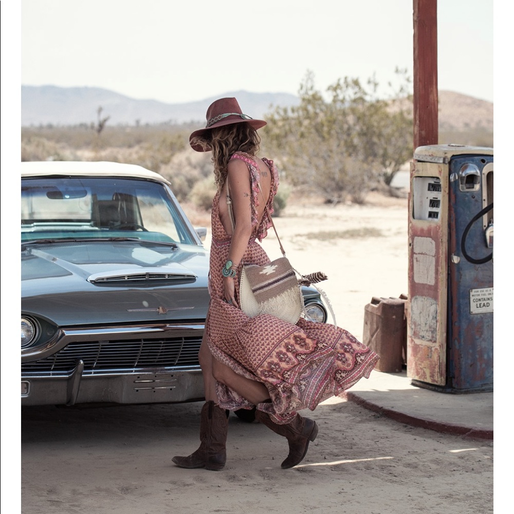 Spell and the Gypsy Sunset Road Frills Dress XS - Picture 2 of 5